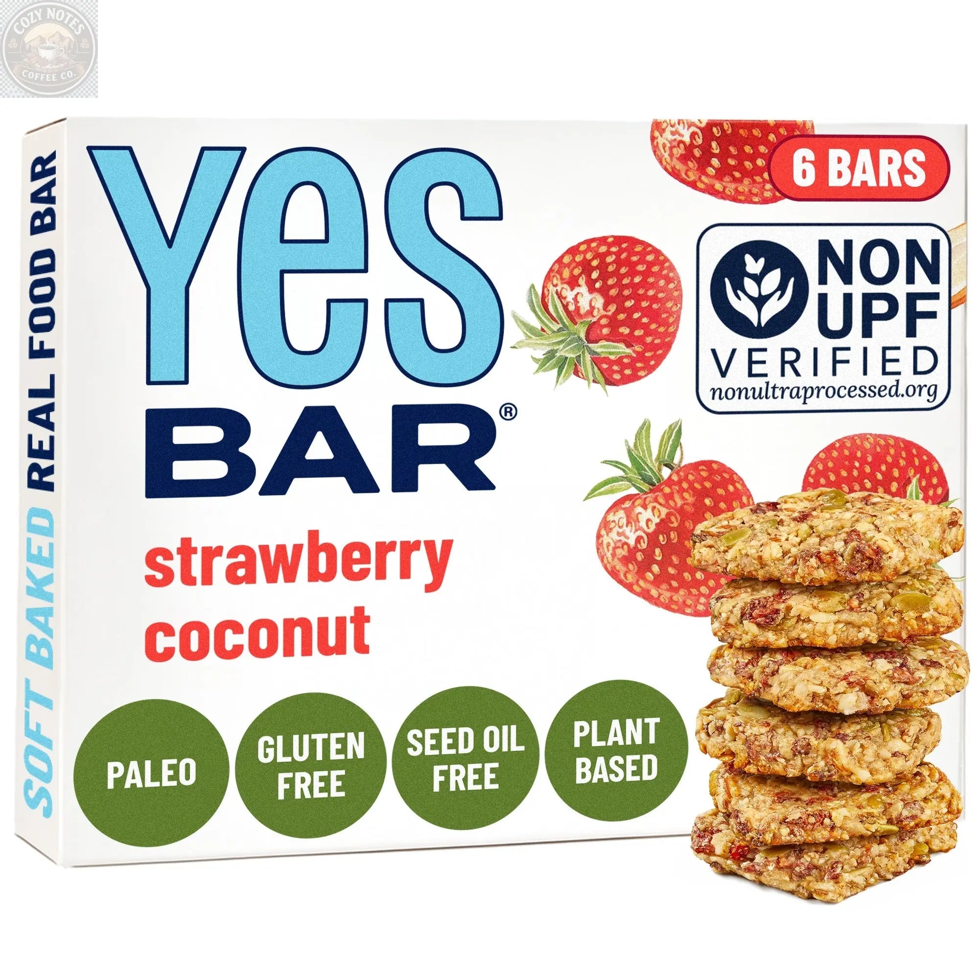 Strawberry Coconut Six Pack YES BAR®