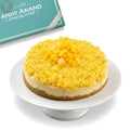 Andy Anand Sugar-Free Coconut Mango Cheesecake, 9-Inch, 2.6 lb – Tropical Flavors, Keto & Diabetic-Friendly, California Cream Cheese Gift Andyanand