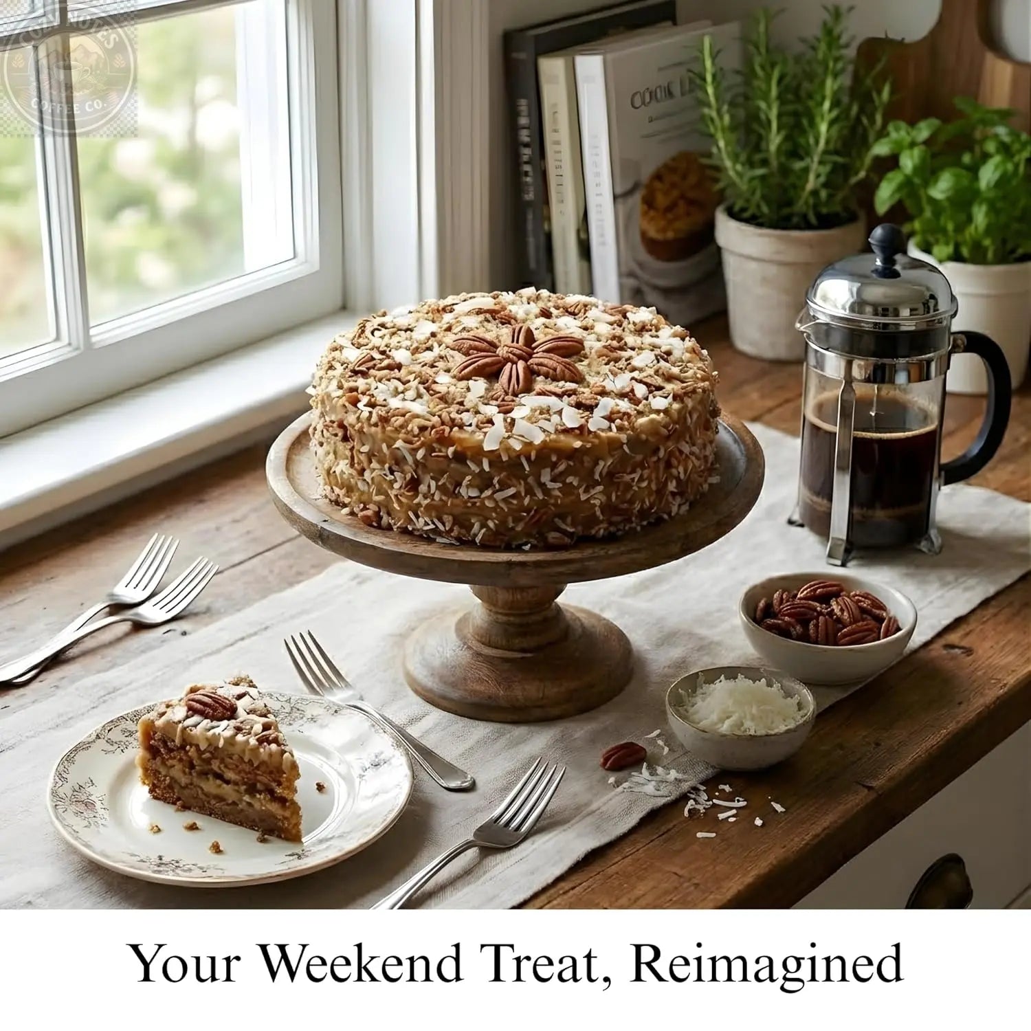 Andy Anand Sugar-Free Hummingbird Cake, 2.4 lb – Pineapple, Banana, Pecan & Coconut, Keto & Diabetic-Friendly, Birthday & Holiday Gift Box Andyanand