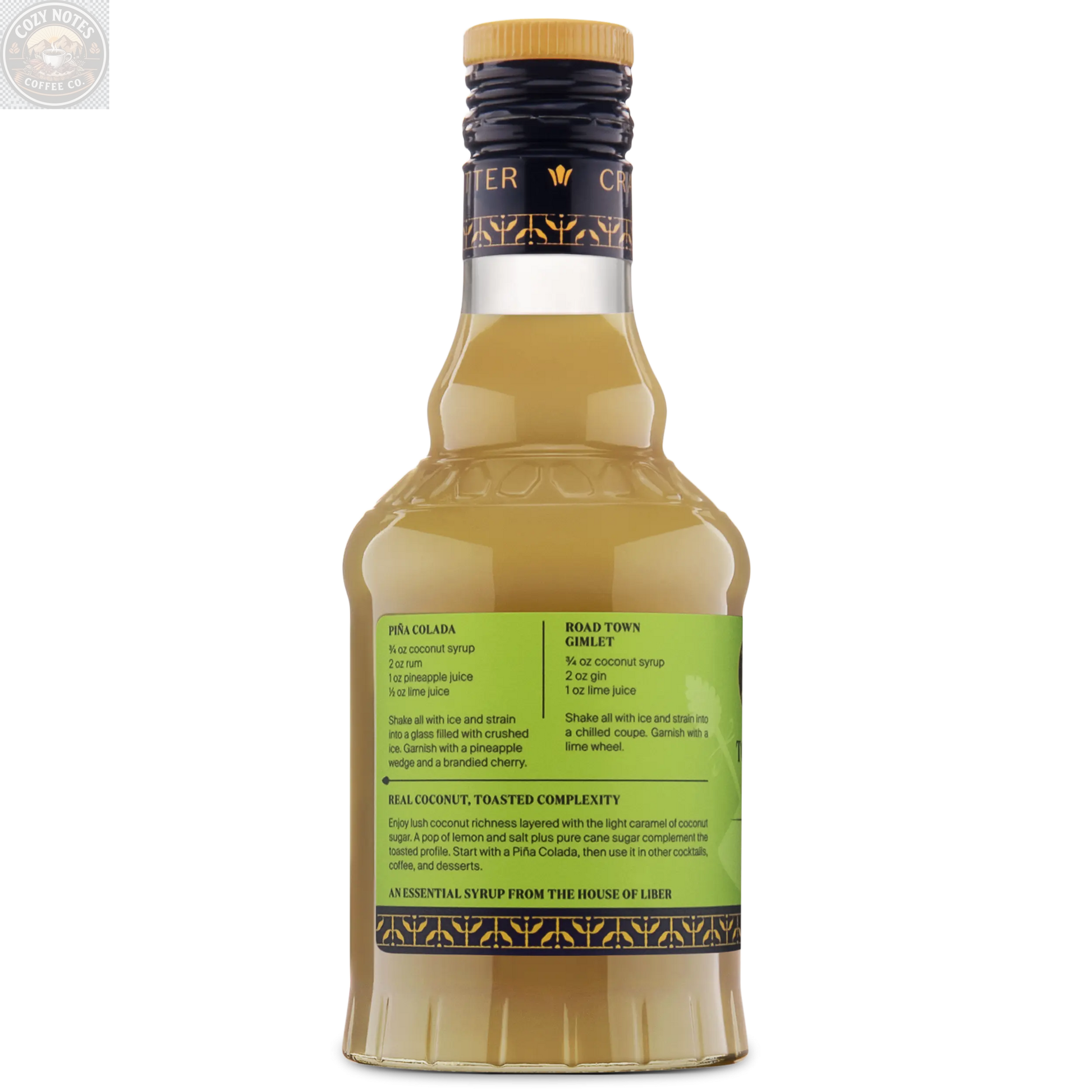 Toasted Coconut Syrup Liber & Co.