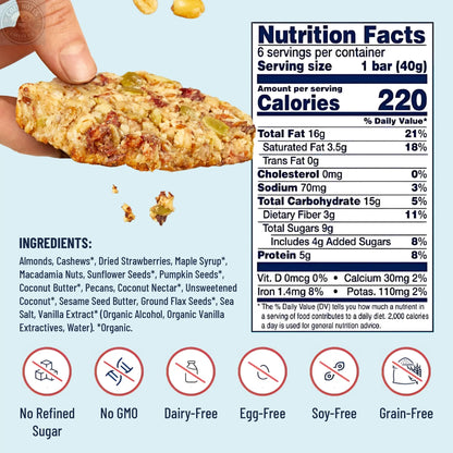 Strawberry Coconut Six Pack YES BAR®
