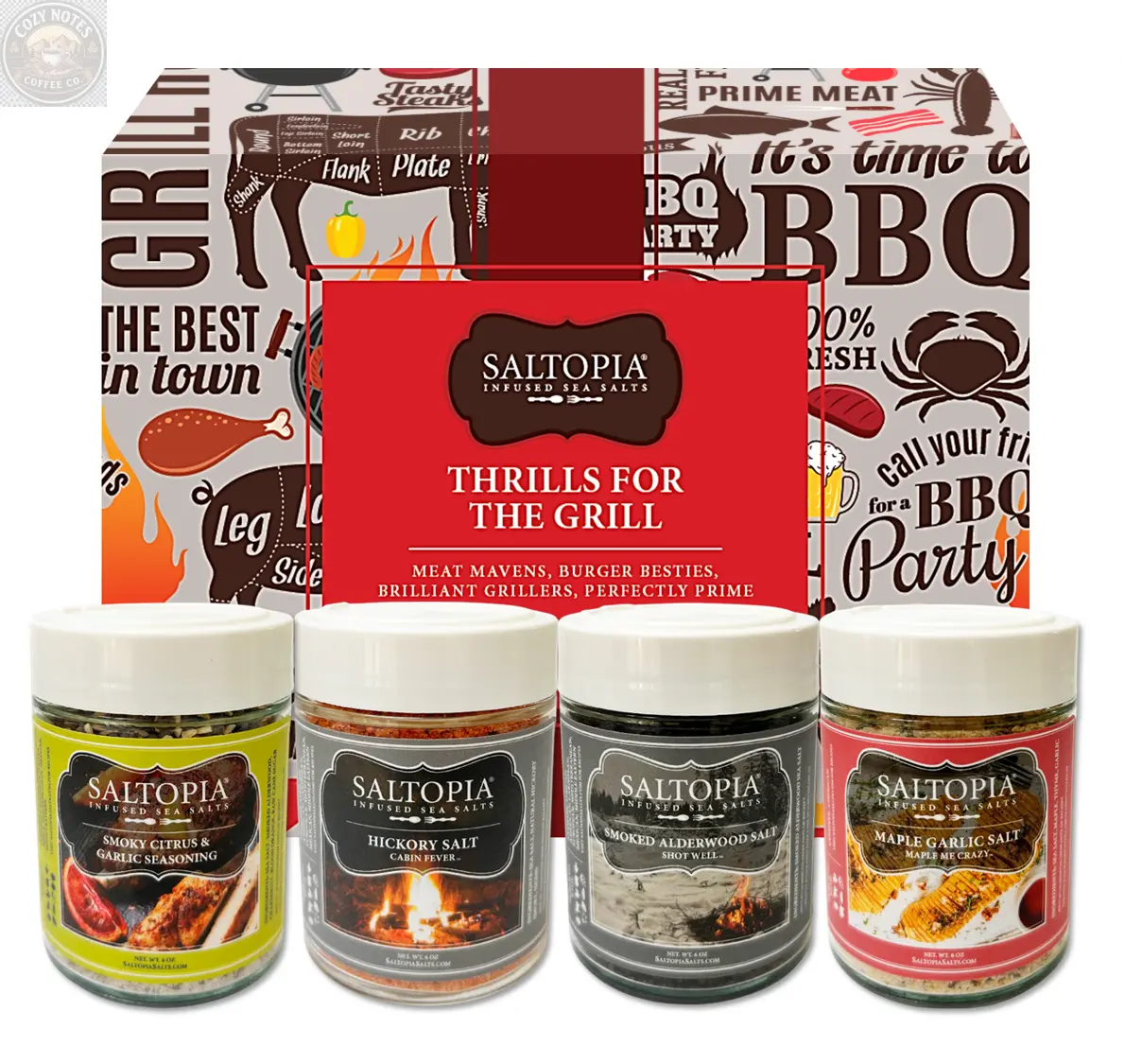 Best Grilling Salts: Thrills for the Grill SALTOPIA Infused Sea Salts