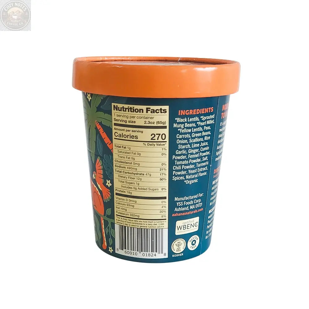 Toasted Curry – Sprouted Power Bowl (6 Pack) aahanasnaturals.com