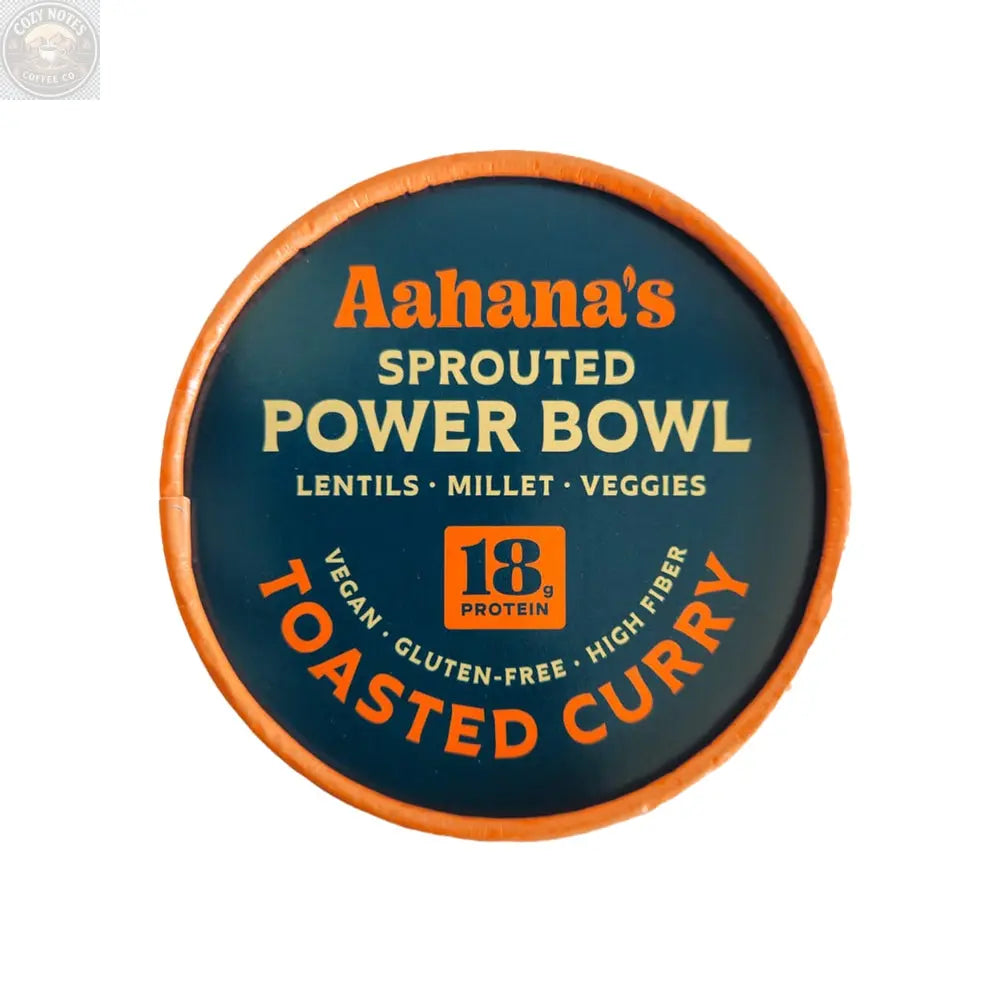 Toasted Curry – Sprouted Power Bowl (6 Pack) aahanasnaturals.com