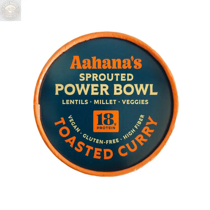 Toasted Curry – Sprouted Power Bowl (6 Pack) aahanasnaturals.com