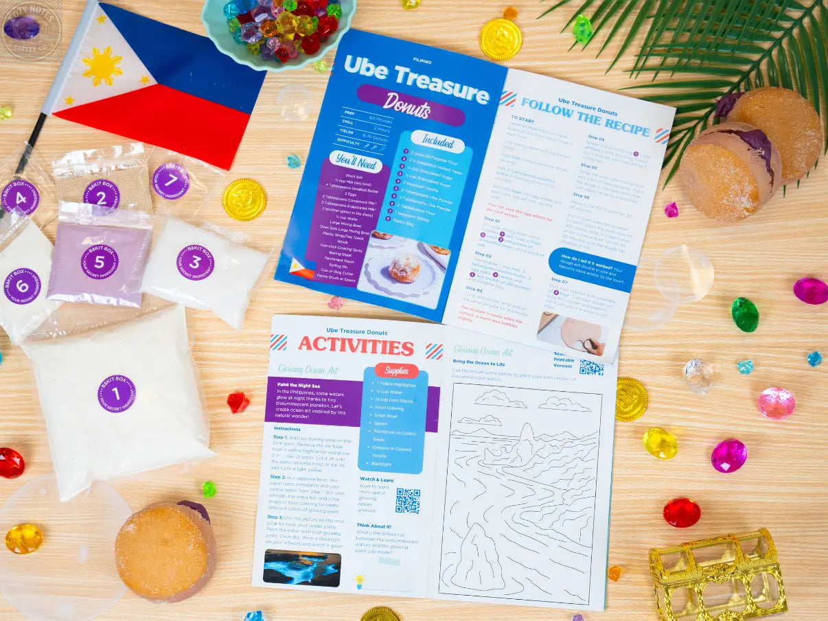 Ube Treasure Donuts Activity Kit BāKIT Box