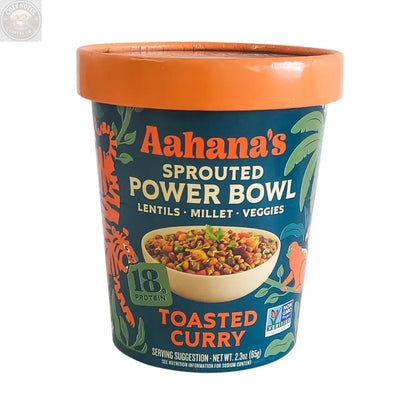 Toasted Curry – Sprouted Power Bowl (6 Pack) aahanasnaturals.com