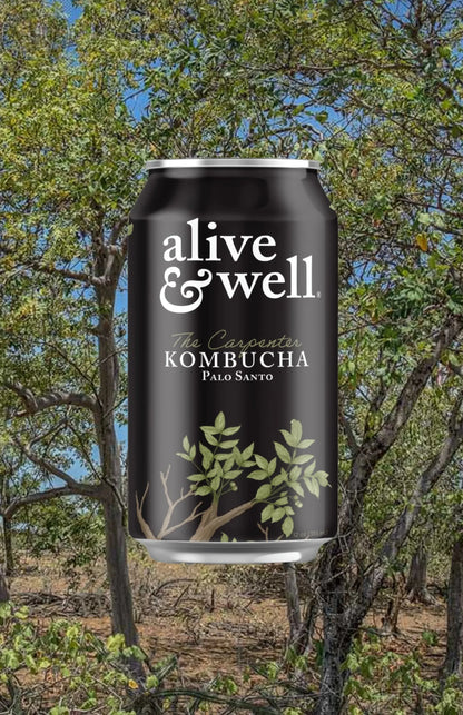 Palo Santo Kombucha Alive & Well Kombucha