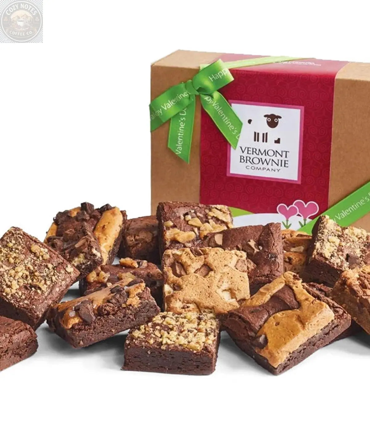 Vermont Flannel & Brownie Gift Bag - Red Buffalo Vermont Brownie Company