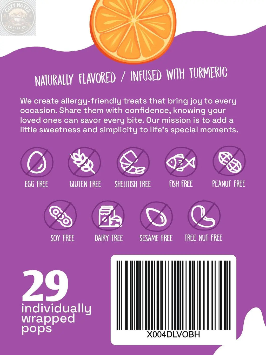 Andy Anand Sugar-Free Vitamin C Lollipops, 29 ct, 8.8 oz – Real Fruit Juice, Keto, Kids Immune Support, Birthday & Holiday Gift Box Andyanand