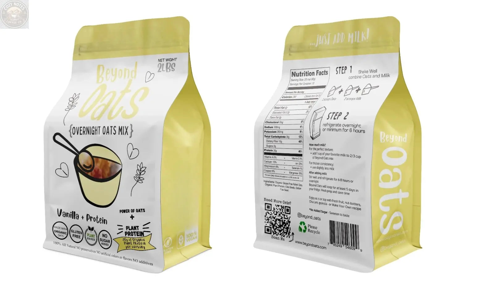 OATS + PROTEIN, VANILLA Beyond Oats