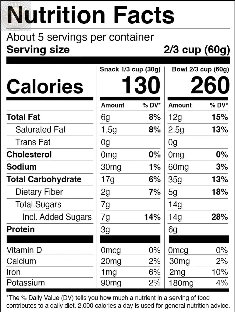 Vanilla Maple Granola Jessica's Natural Foods