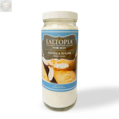Vanilla Bean Sugar: BEAN GOOD 16oz SALTOPIA Infused Sea Salts