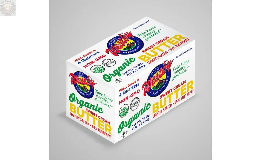 Westby Organic Lightly Salted Butter Keystone Cheese