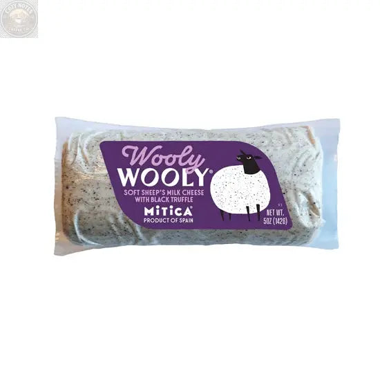 Wooly Wooly® Black Truffle Fresh Sheep’s Milk Cheese Nicola's Marketplace