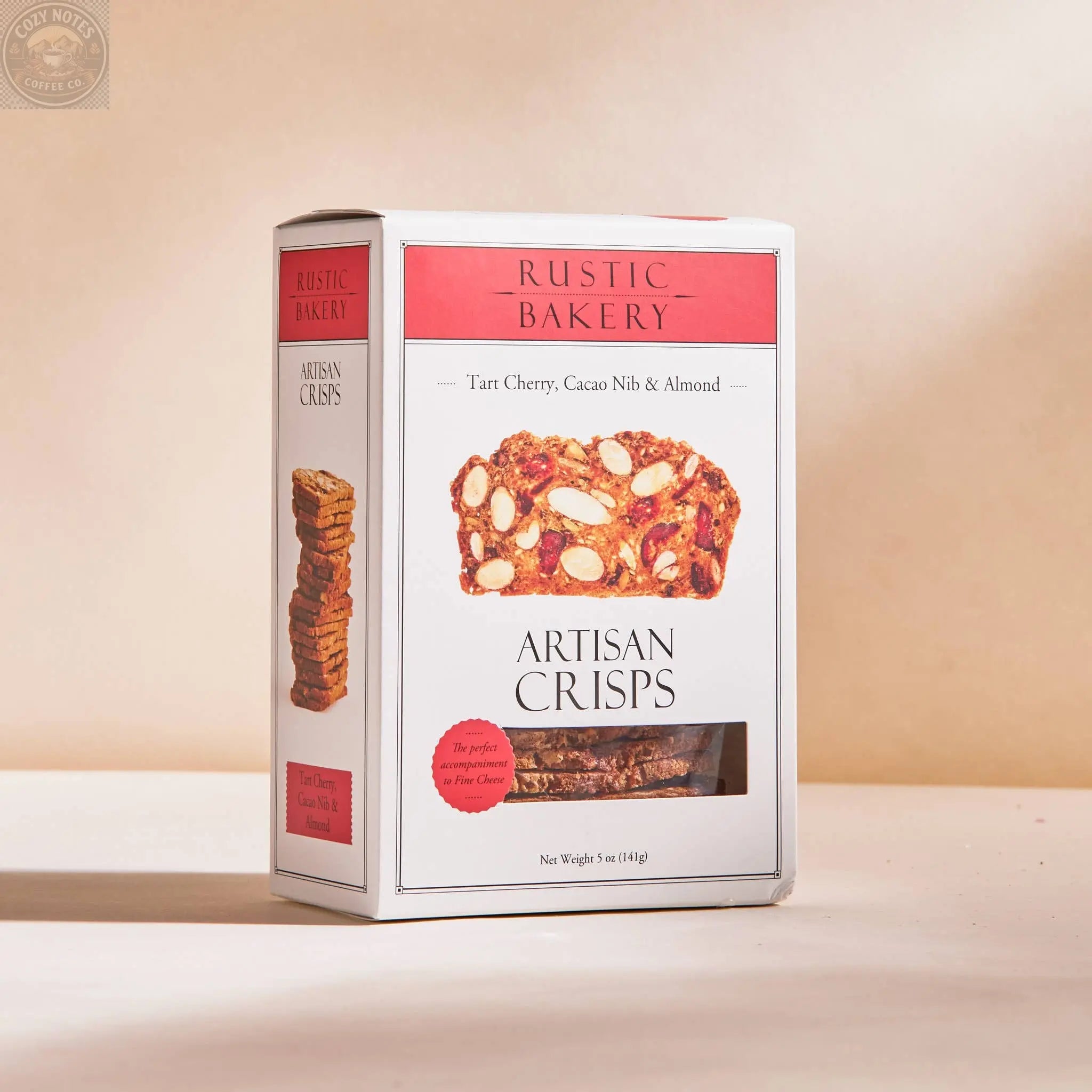 Artisan Crisps - Tart Cherry, Cacao Nib & Almond Box Charqute