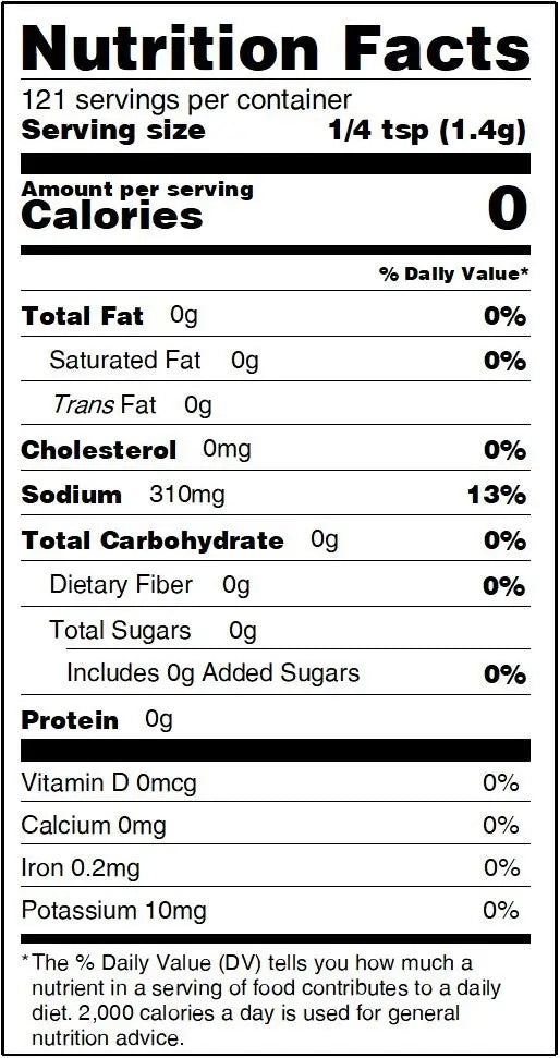 Adobo Seasoning Jar Healthy Rican