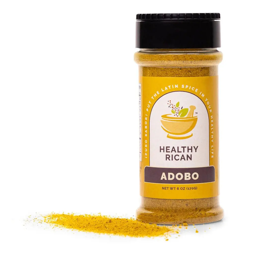 Adobo Seasoning Jar Healthy Rican