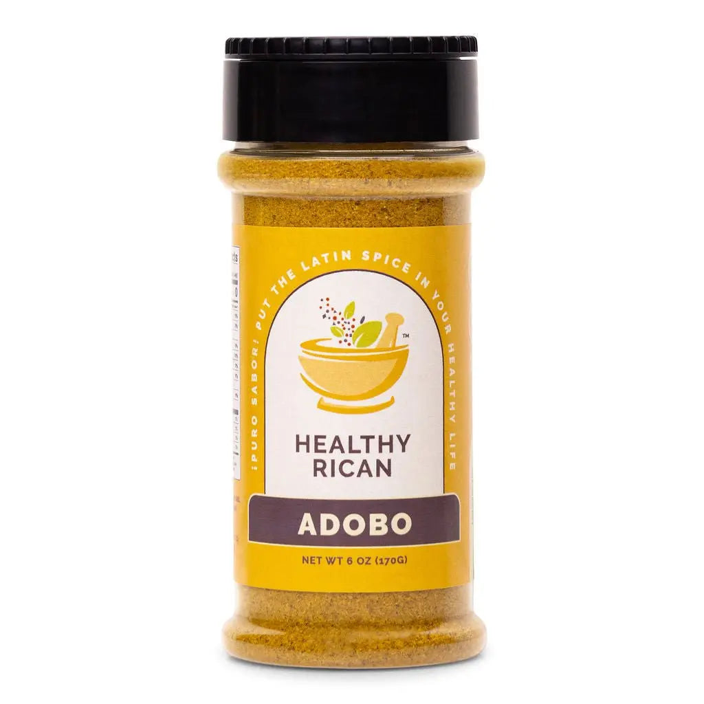 Adobo Seasoning Jar Healthy Rican