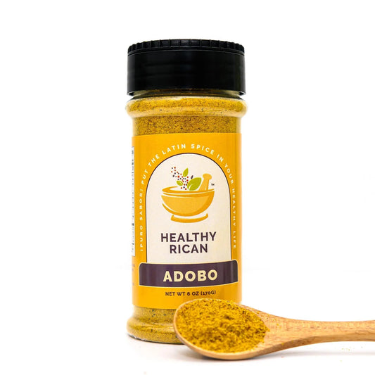Adobo Seasoning Jar Healthy Rican