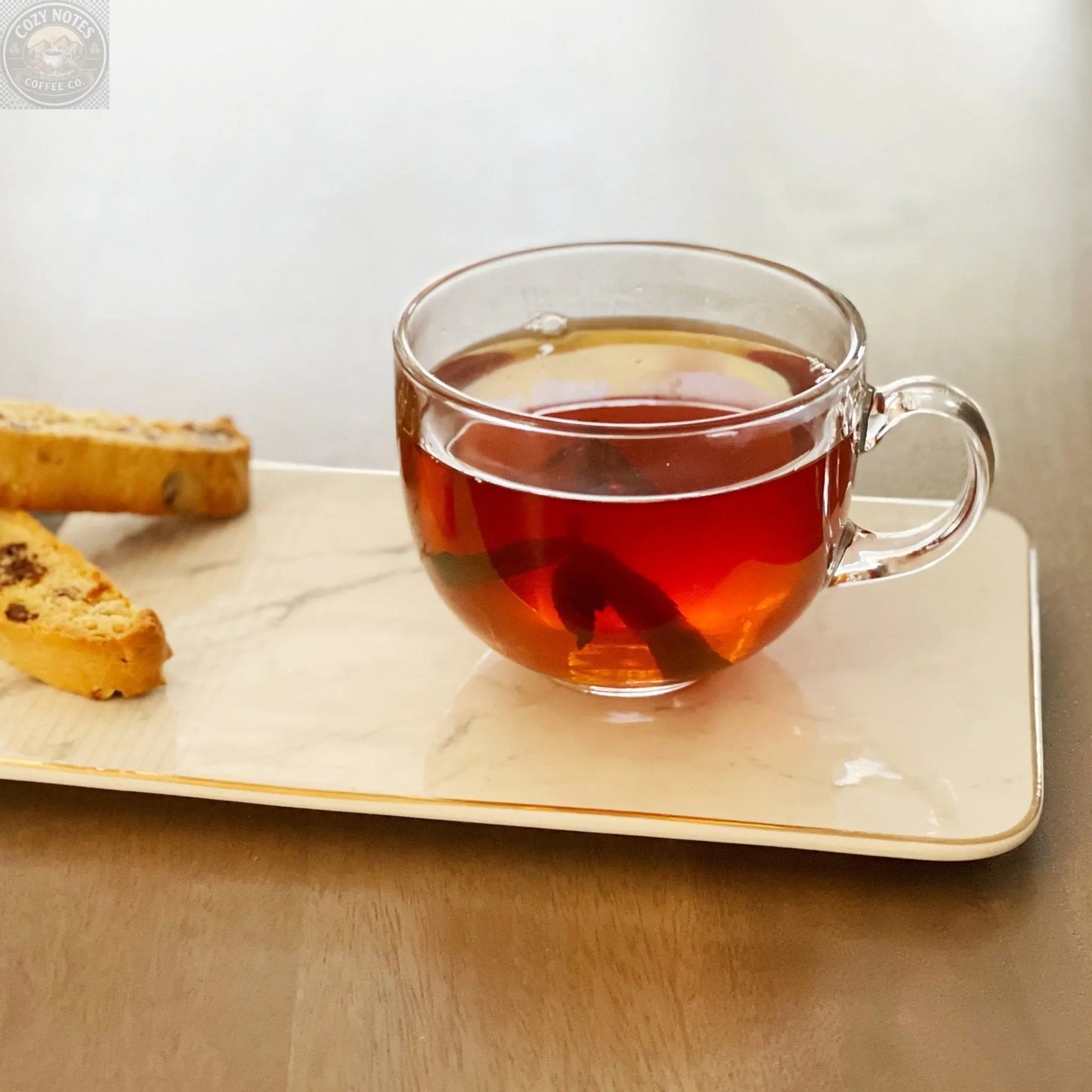 Alvina Glass Tea Cup Tea + Linen
