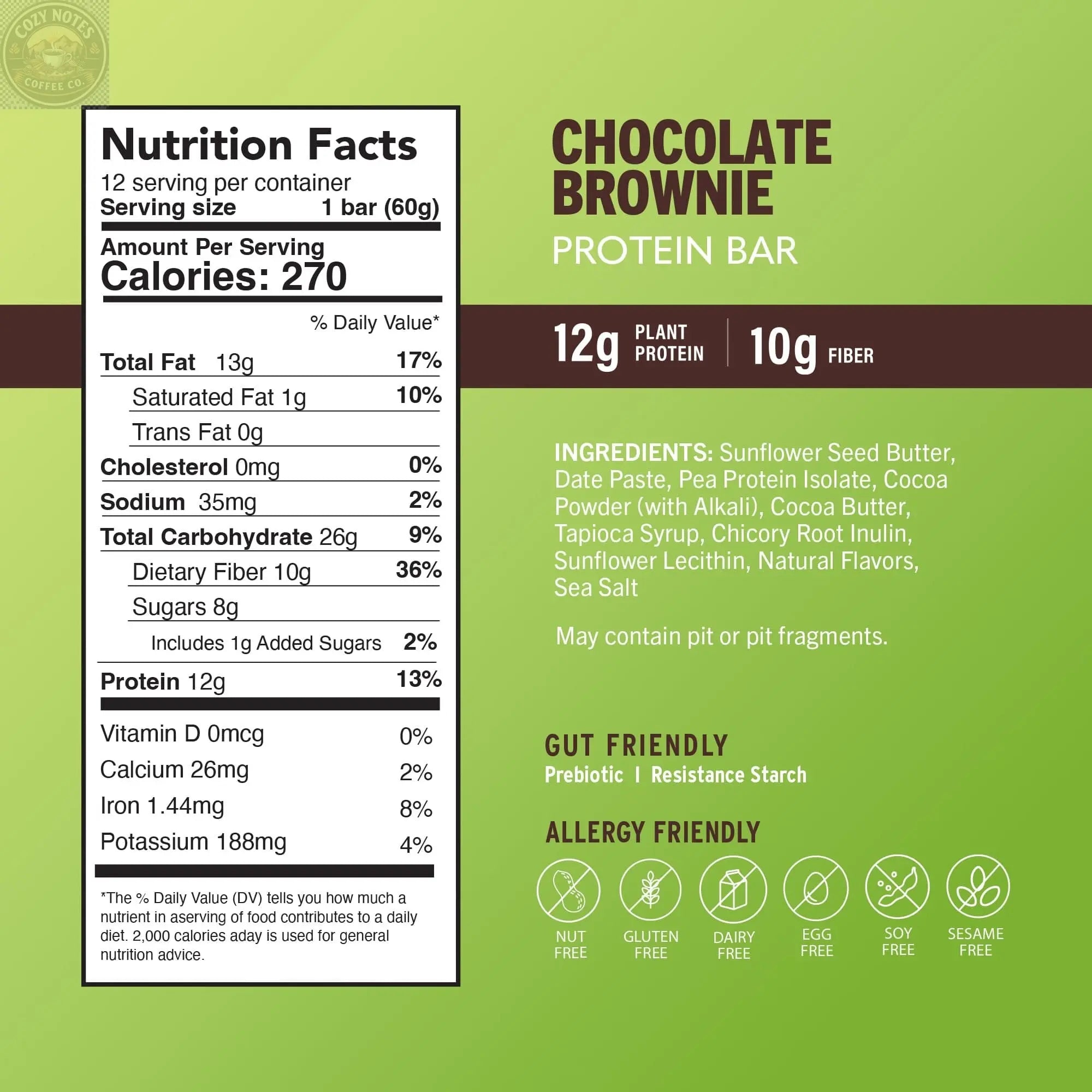 Chocolate Brownie Amrita Health Foods