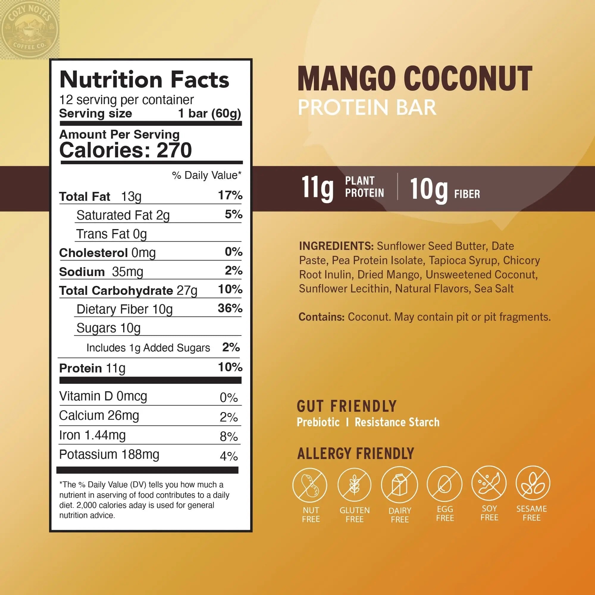 Mango Coconut Amrita Health Foods