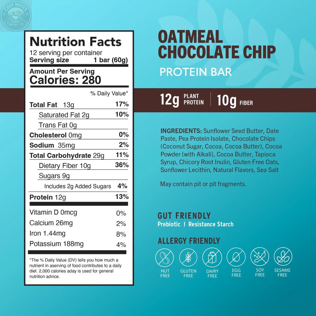 Oatmeal Chocolate Chip Amrita Health Foods