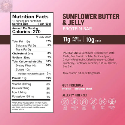 Sunflower Butter and Jelly Amrita Health Foods