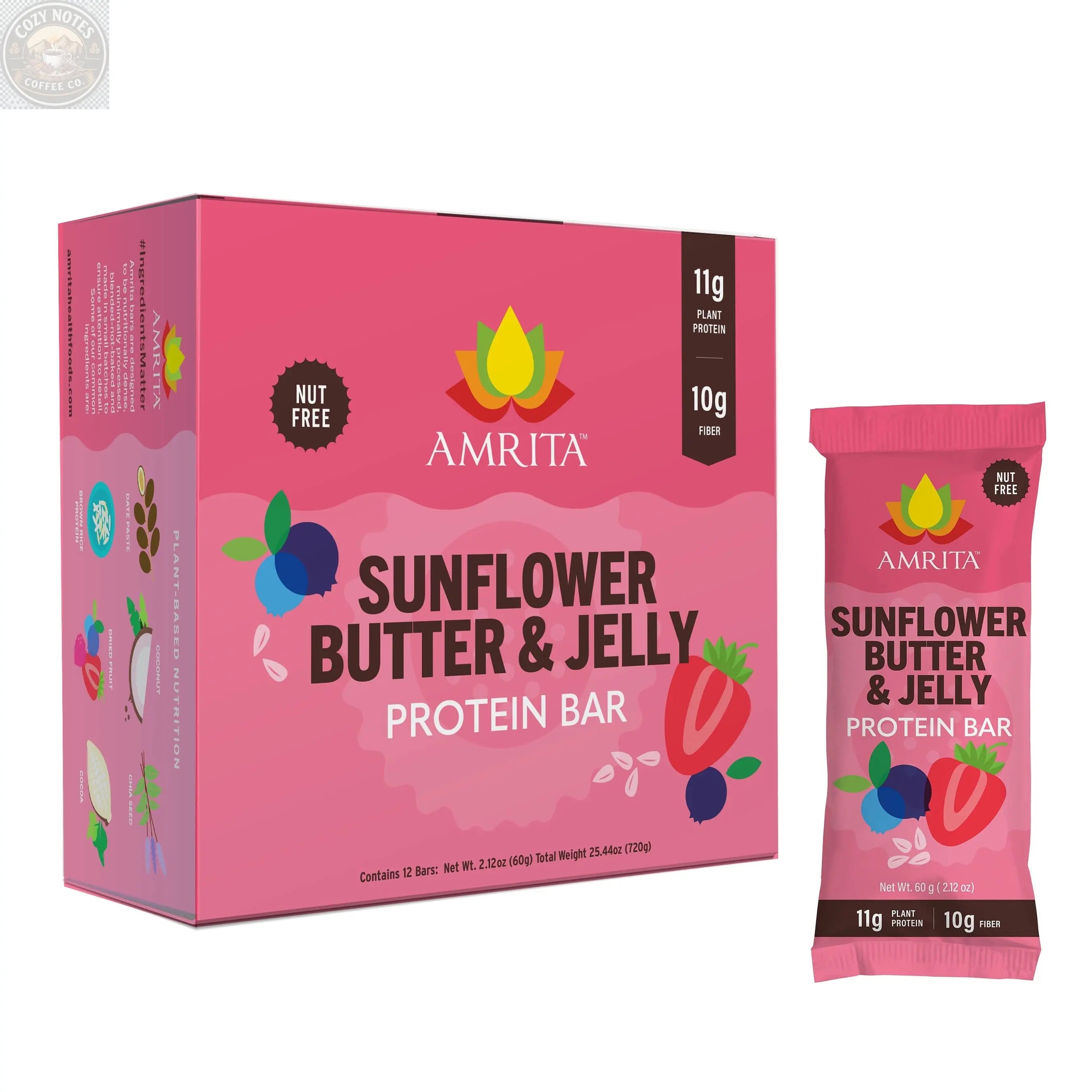 Sunflower Butter and Jelly Amrita Health Foods