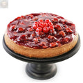 Andy Anand Chocolate Cherry Cheesecake, 9-Inch, 2.8 lb – Real Chocolate Truffles, California Cream Cheese, No Preservatives, Birthday Gift Andyanand