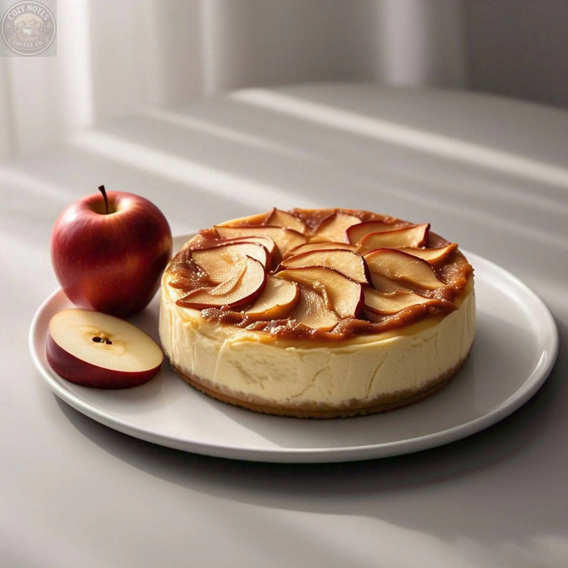 Andy Anand Sugar-Free Apple Cake, 9-Inch, 2.6 lb – Keto & Diabetic-Friendly, Real Apples, No Added Sugar, Stevia Sweetened Birthday Gift Andyanand