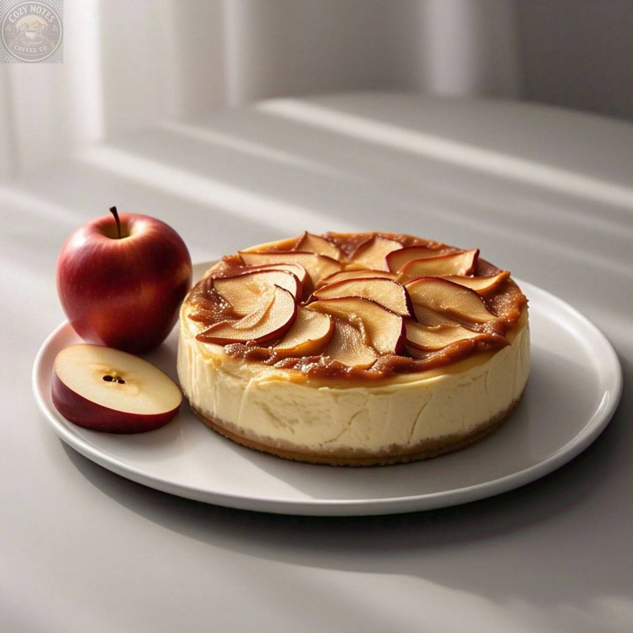 Andy Anand Sugar-Free Apple Cake, 9-Inch, 2.6 lb – Keto & Diabetic-Friendly, Real Apples, No Added Sugar, Stevia Sweetened Birthday Gift Andyanand