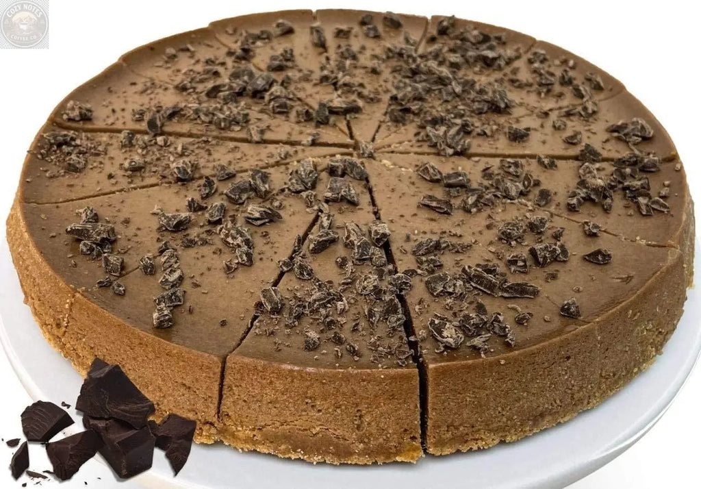 Andy Anand Sugar-Free Dark Chocolate Chip Cheesecake, 9-Inch, 2 lb – Diabetic-Friendly, California Cream Cheese, No Preservatives Gift Box Andyanand