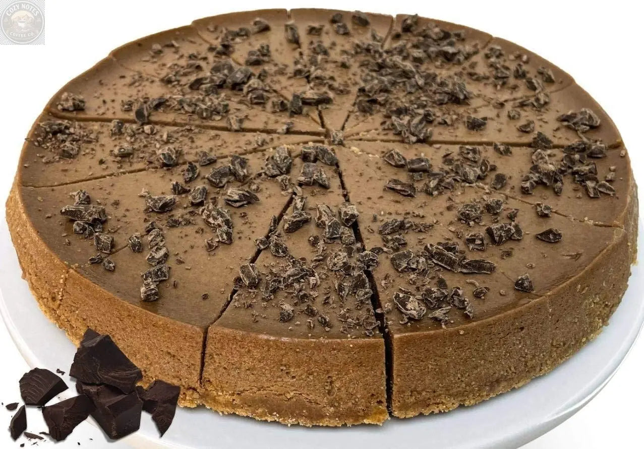 Andy Anand Sugar-Free Dark Chocolate Chip Cheesecake, 9-Inch, 2 lb – Diabetic-Friendly, California Cream Cheese, No Preservatives Gift Box Andyanand
