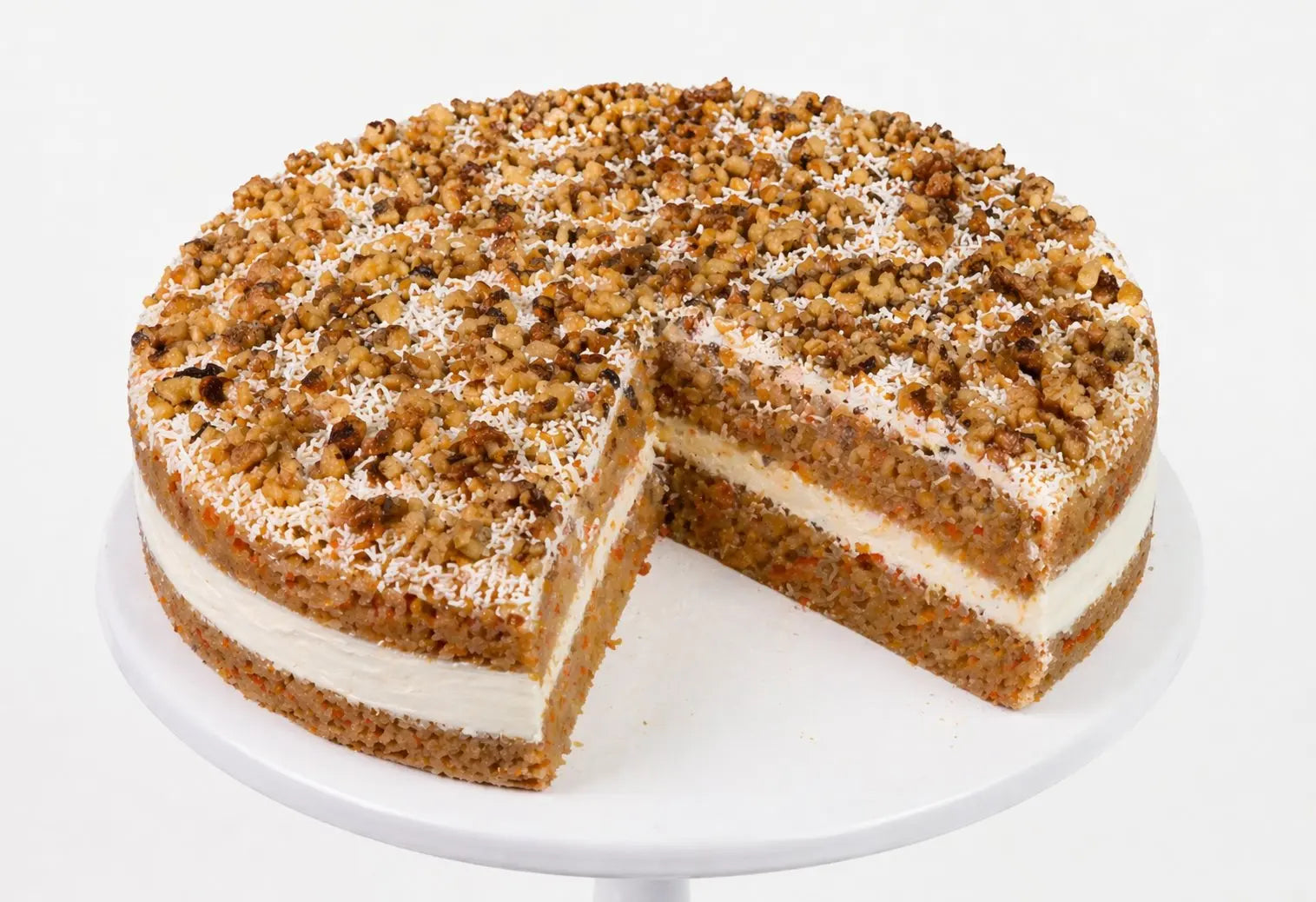 Andy Anand Sugar-Free Carrot Cake, 9-Inch, 3.2 lb – Moist & Flavorful, Diabetic-Friendly, All-Natural, No Preservatives, Birthday Gift Box Andyanand