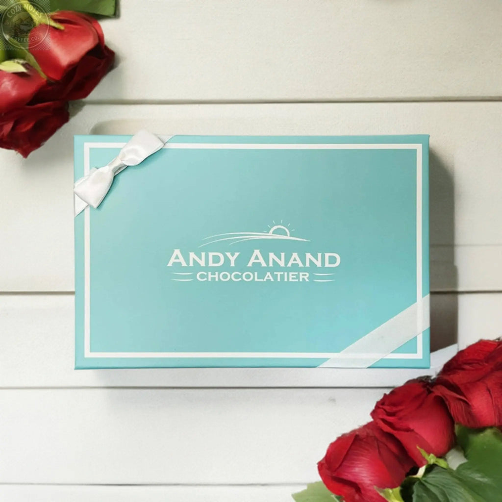Andy Anand Sugar-Free Chocolate Cherry Cheesecake, 9-Inch, 2.8 lb – Real Truffles, Diabetic-Friendly, California Cream Cheese Gift Box Andyanand