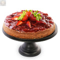 Andy Anand Sugar-Free Chocolate Strawberry Cheesecake, 9-Inch, 2.8 lb – Real Chocolate Truffles, Diabetic-Friendly, Birthday Gift Box Andyanand