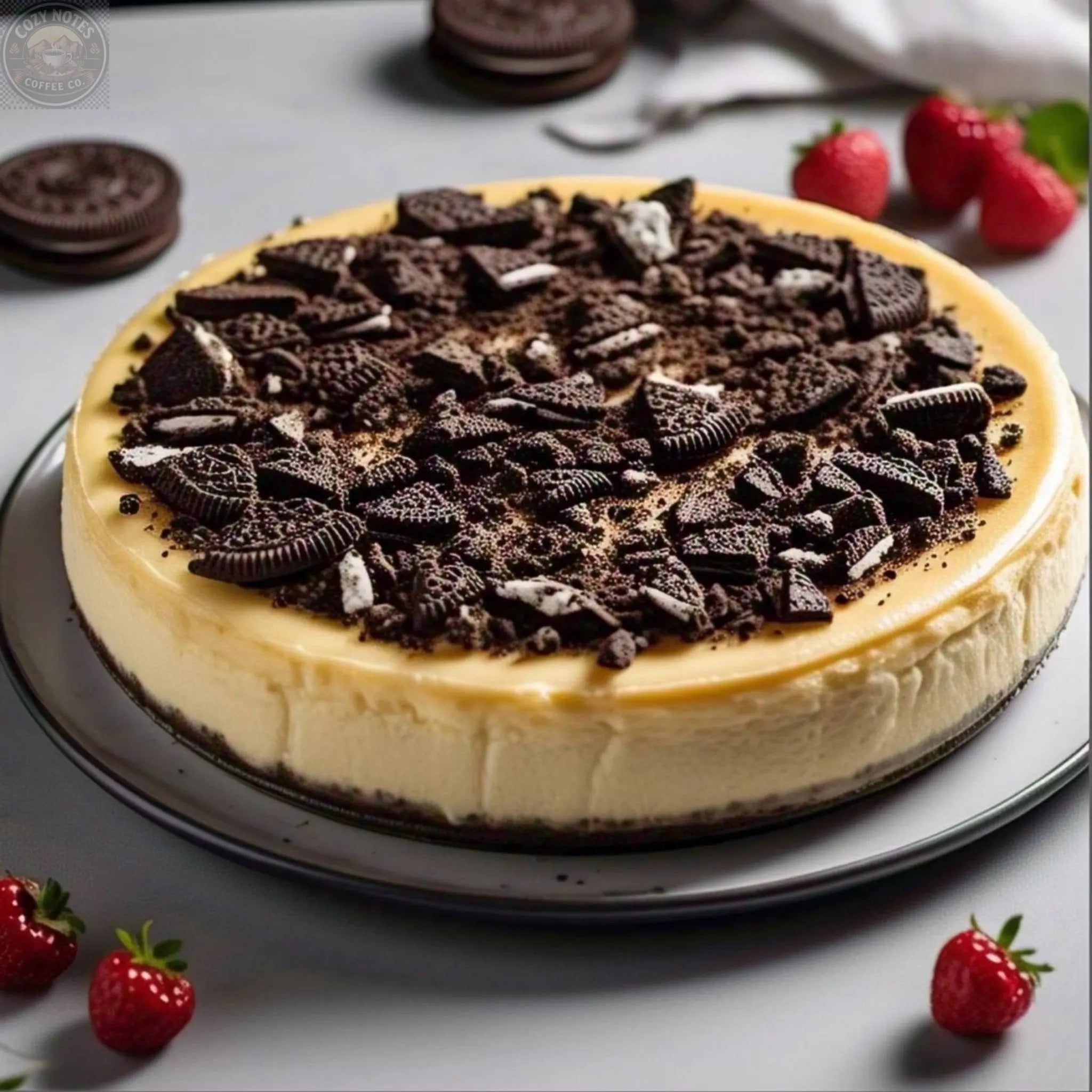 Andy Anand Sugar-Free Dark Chocolate Chip Cheesecake, 9-Inch, 2 lb – Diabetic-Friendly, California Cream Cheese, No Preservatives Gift Box Andyanand