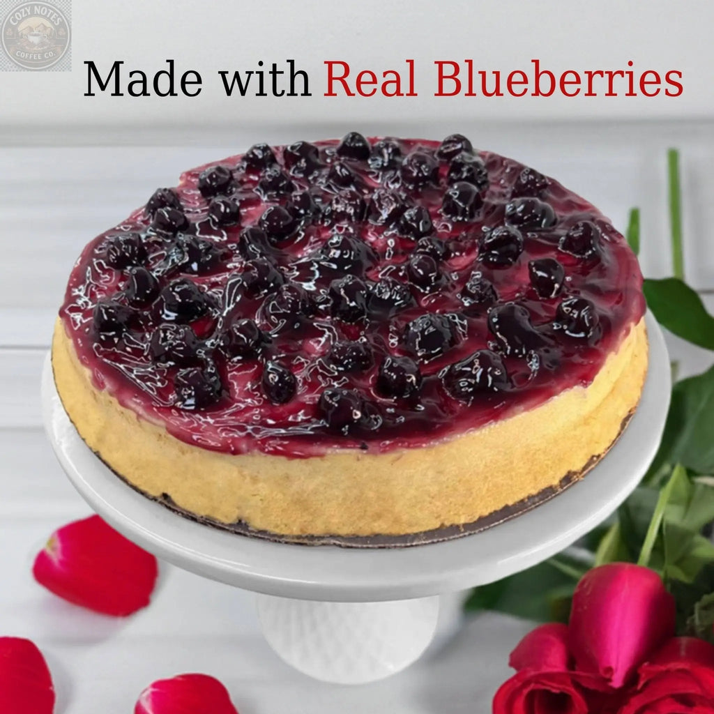 Andy Anand Sugar-Free Dunked Blueberry Cake, 2.5 lb – Keto & Diabetic-Friendly, Fresh Blueberry Juice Infused, No Preservatives Gift Box Andyanand