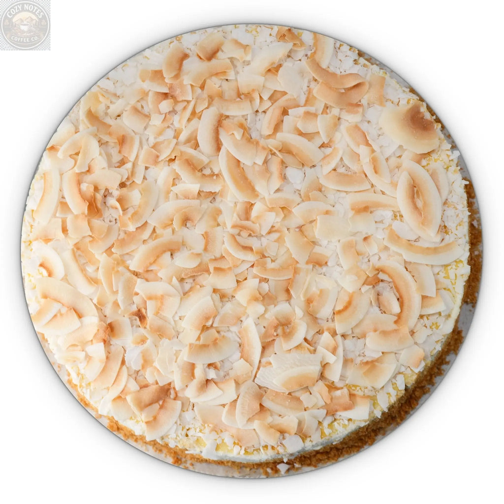 Andy Anand Sugar-Free Coconut Lemon Mousse Cake, 3 lb – Keto & Diabetic-Friendly, Freshly Baked, No Preservatives, Birthday Gift Box Andyanand