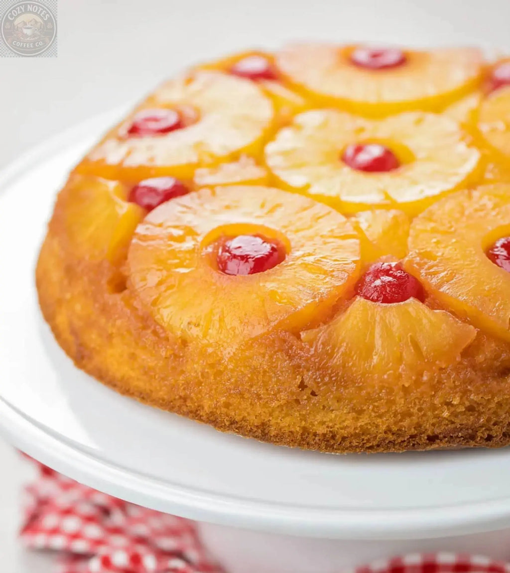 Andy Anand Sugar-Free Pineapple Upside-Down Cake, 9-Inch – Caramelized Pineapple, Keto & Diabetic-Friendly, No Preservatives, Birthday Gift Andyanand