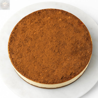 Sugar-Free Tiramisu Mousse Chiffon Cake, 2.2 lb – Coffee Sponge, Mascarpone Mousse Andyanand