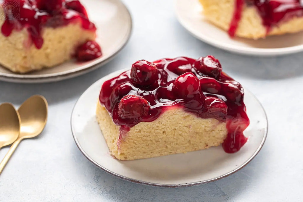 Andy Anand Sugar-Free Dunked Cherry Cake, 9-Inch, 2.9 lb – Keto & Diabetic-Friendly, Cherry Juice Soaked, No Preservatives Birthday Gift Andyanand