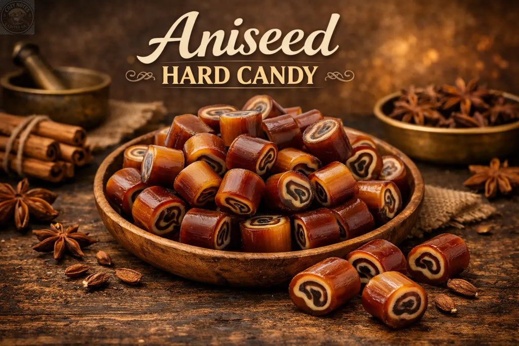 Andy Anand Sugar-Free Aniseed Rock Hard Candy, 25 pc – European Copper-Kettle Boiled, Keto & Diabetic-Friendly Gourmet Snack Gift Box Andyanand