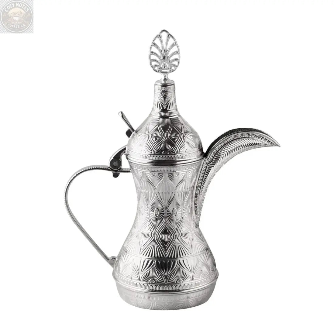 Anya Silver Dallah Tea + Linen
