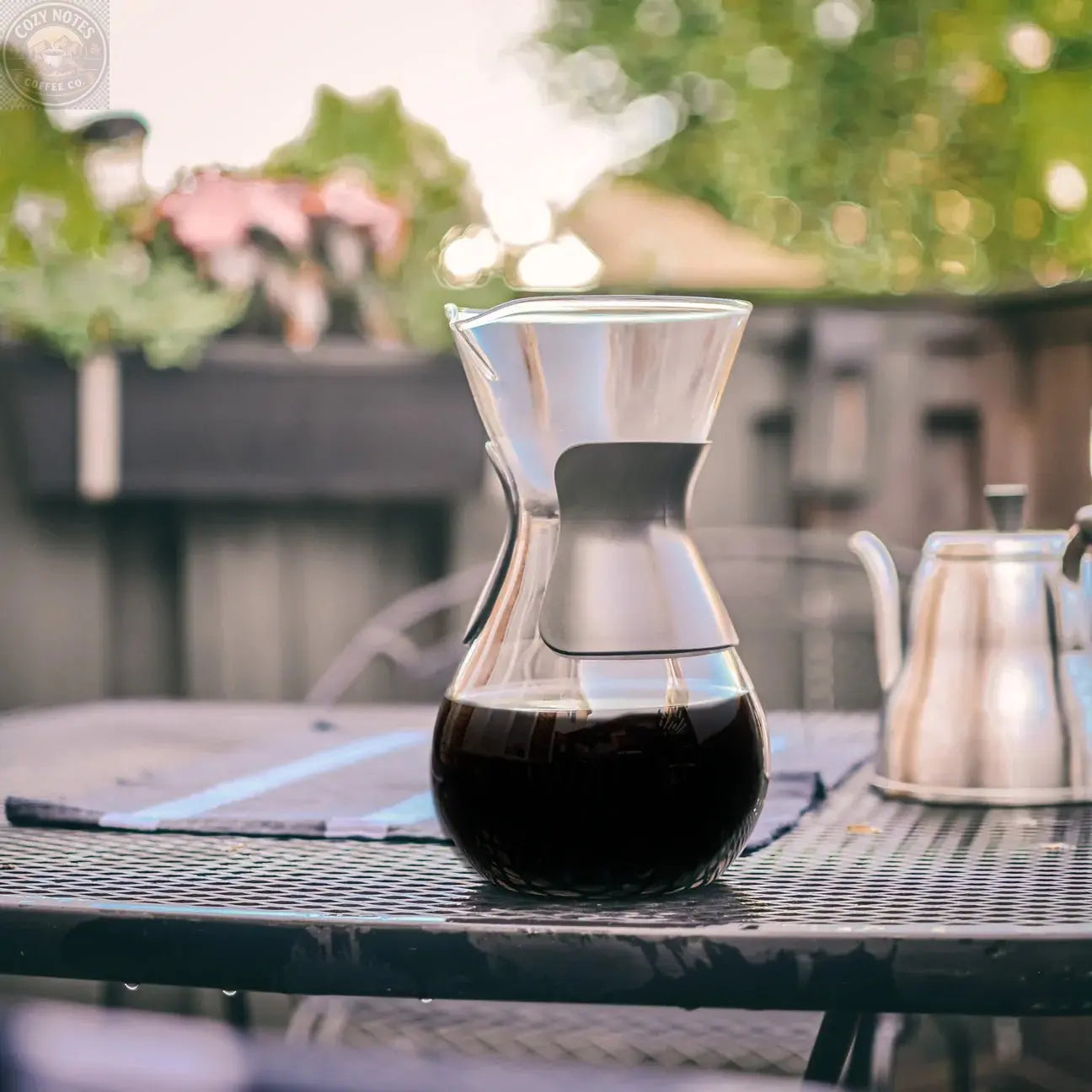 Austin G6 Pour Over Coffee Maker - 1L Tea + Linen