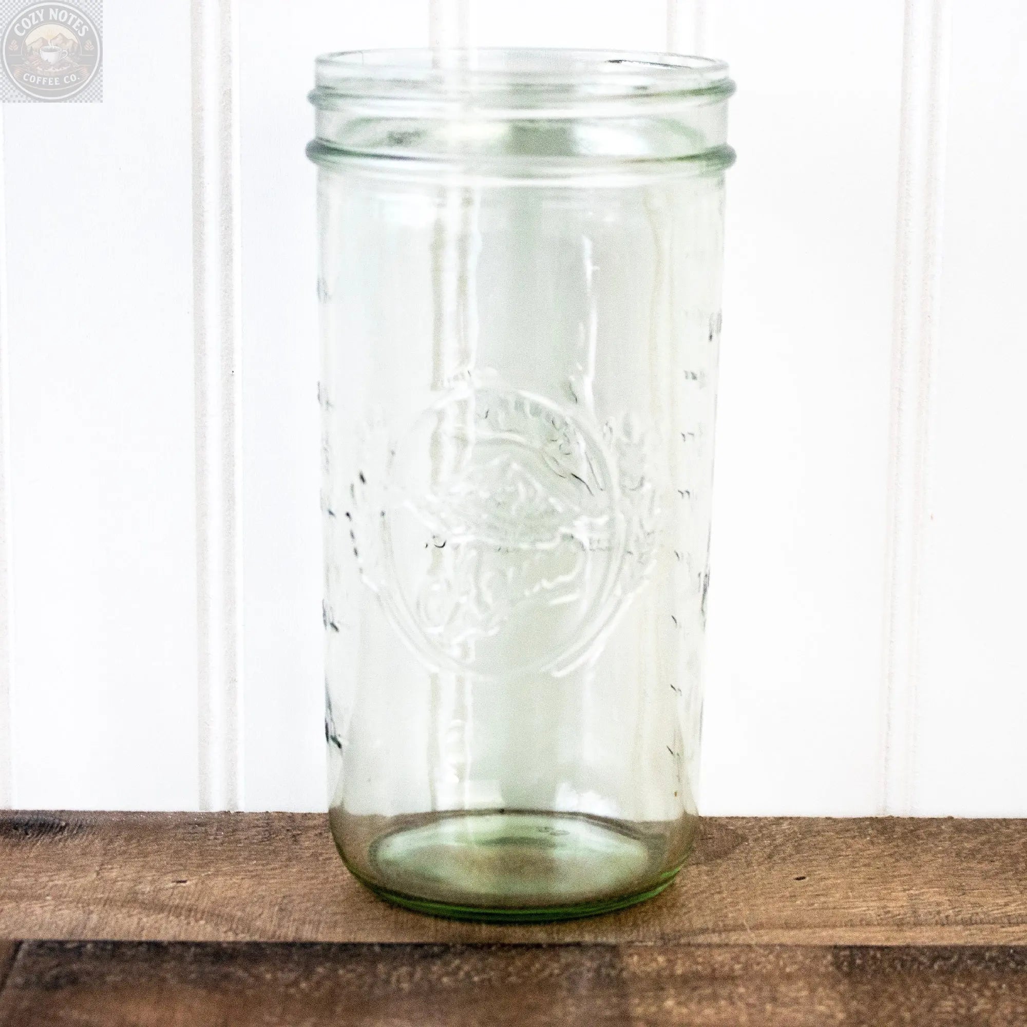 Azure Standard 24oz Wide Mouth Pint & Half Mason Jar Mason Jar Lifestyle