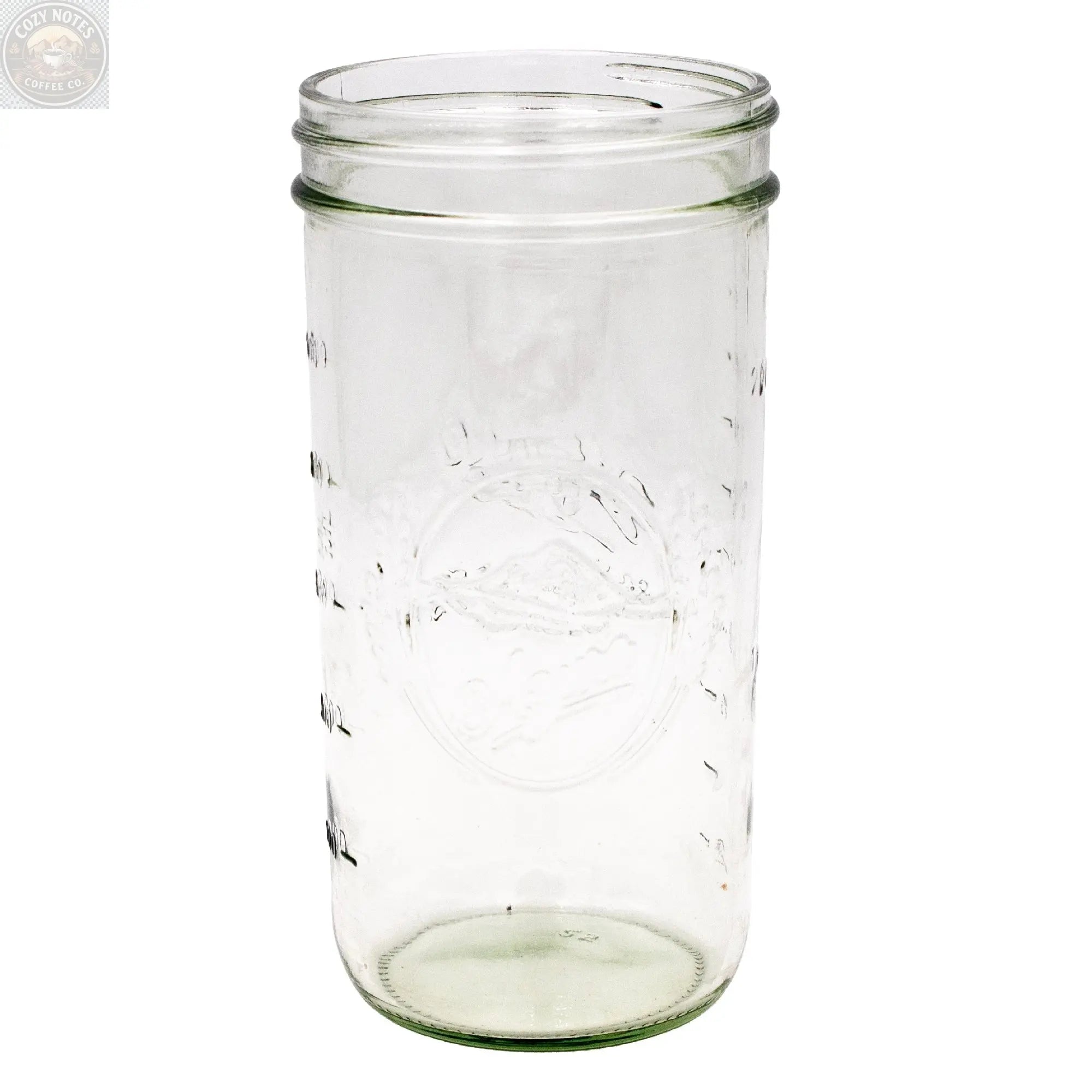Azure Standard 24oz Wide Mouth Pint & Half Mason Jar Mason Jar Lifestyle