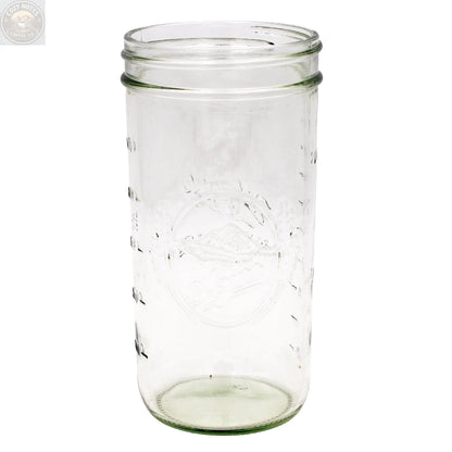 Azure Standard 24oz Wide Mouth Pint & Half Mason Jar Mason Jar Lifestyle